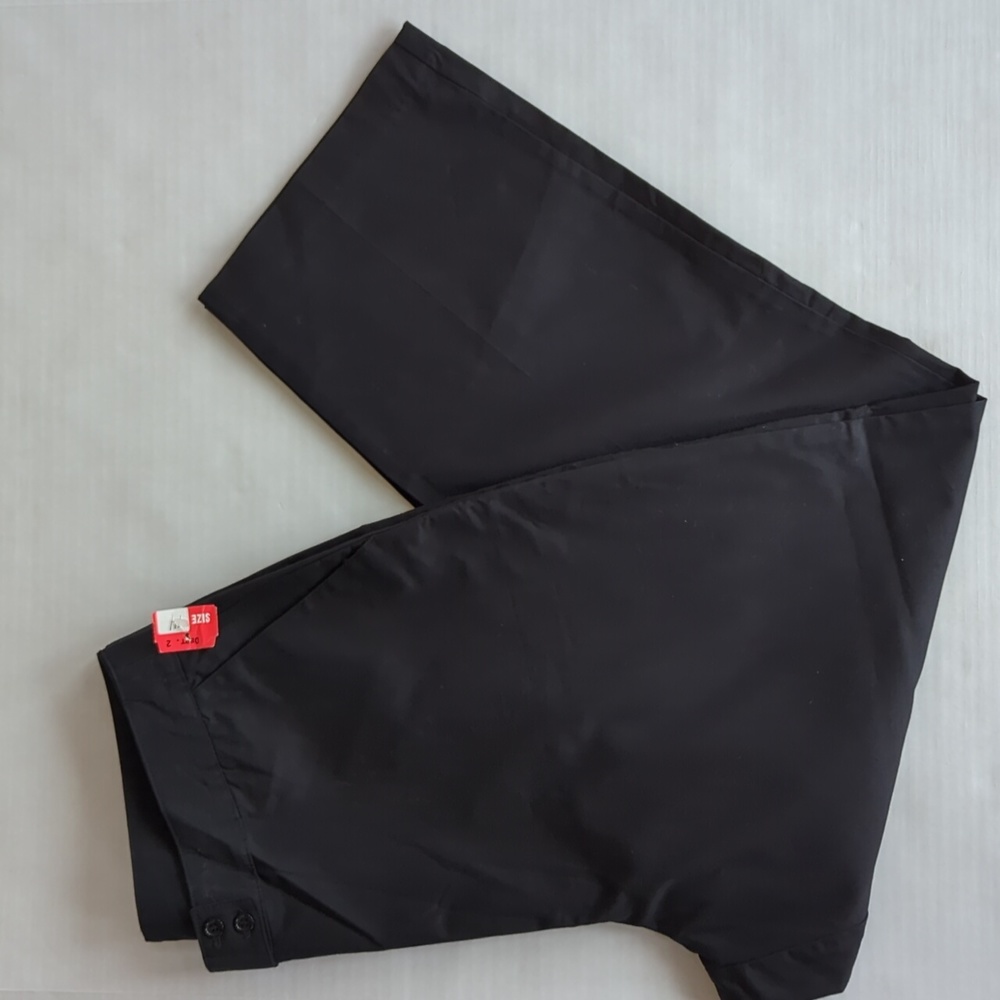 NWT Chelsea Studio Ankle Cropped Pants 14 Black